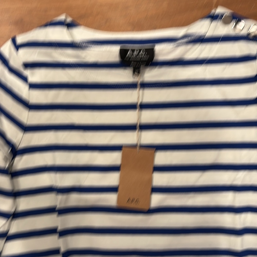 A.P.C. Striped Dress size Xs NWT - Picture 2 of 2